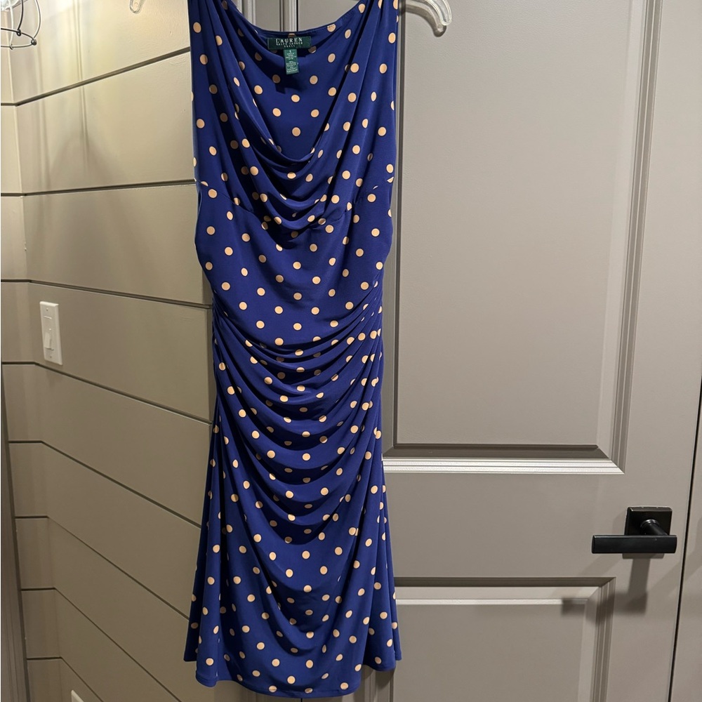 Lovely Ralph Lauren polka-dotted dress, size 8